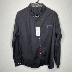 COOFANDY Men's Fashion Slim Fit Shirt -L